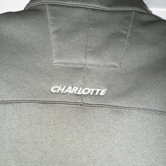 Nike Golf 1/4 Zip Pullover XL Green UNC Charlotte 49ers Swoosh Fleece - Picture 11 of 11
